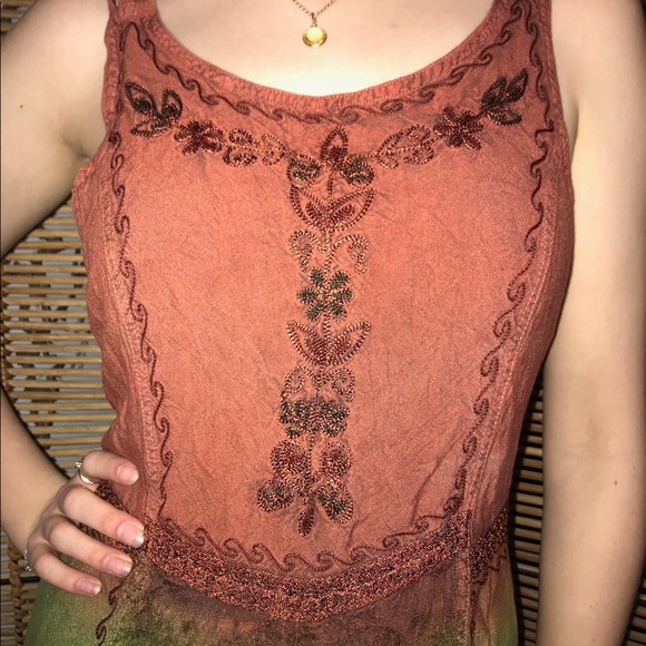 Vintage boho dress - Picture 3 of 4
